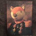 Der Oberst - Petfy Portrait Gemälde Tierportrait Hundeportrait Katzenportrait in Kleidung Uniform Anzug historisch klassisch adelig Barock Renaissance Haustierportrait in Kleidung nach Foto Fotovorlage auf Leinwand mit Holzrahmen gedruckt personalisierte Geschenkidee Haustier Haustierbesitzer Hund Katze Pferdeliebhaber Erinnerung Andenken Beileid an verstorbenen Hund Katze Haustier in Kleidung Uniform Haustierkunst Haustiergemälde Haustier gemalt